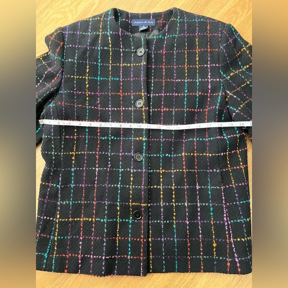 Preston & York Women’s Multicolor Blazer Classic Suit Jacket, size 16 - Picture 8 of 11